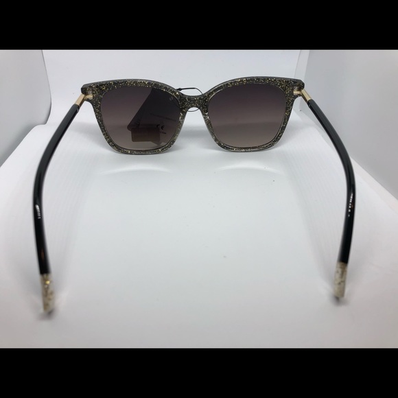 🆕 VG Black with Gold Sparkle Fashion Sunglasses - Picture 5 of 7